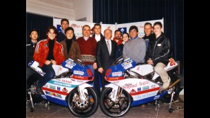 Semprucci Angaia Racing team officially present riders Noboru Ueda and Imre Toth