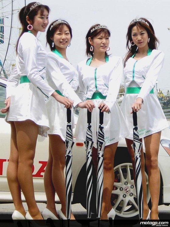 Japanese Paddock Girls