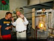 Riders visit Glassmuseum