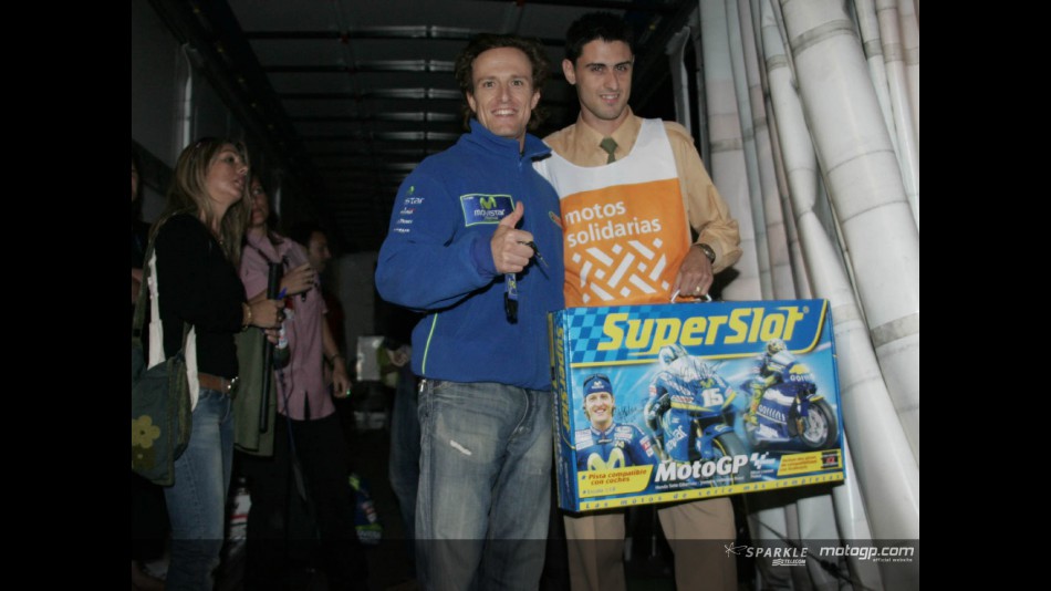 The MotoGP riders enjoy various activities on the eve of the GP
