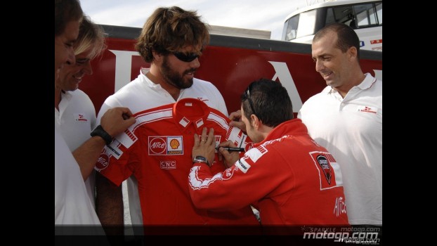 MotoGP stars set sail in Valencia