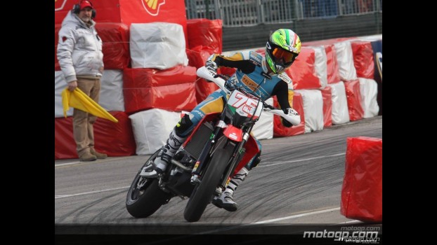 MotoGP Stars in Supermoto Showdown at Bologna