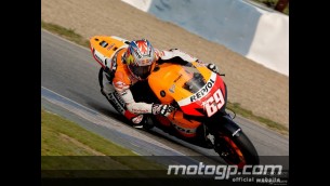 Hayden opens MotoGP Official Test with early Jerez marker