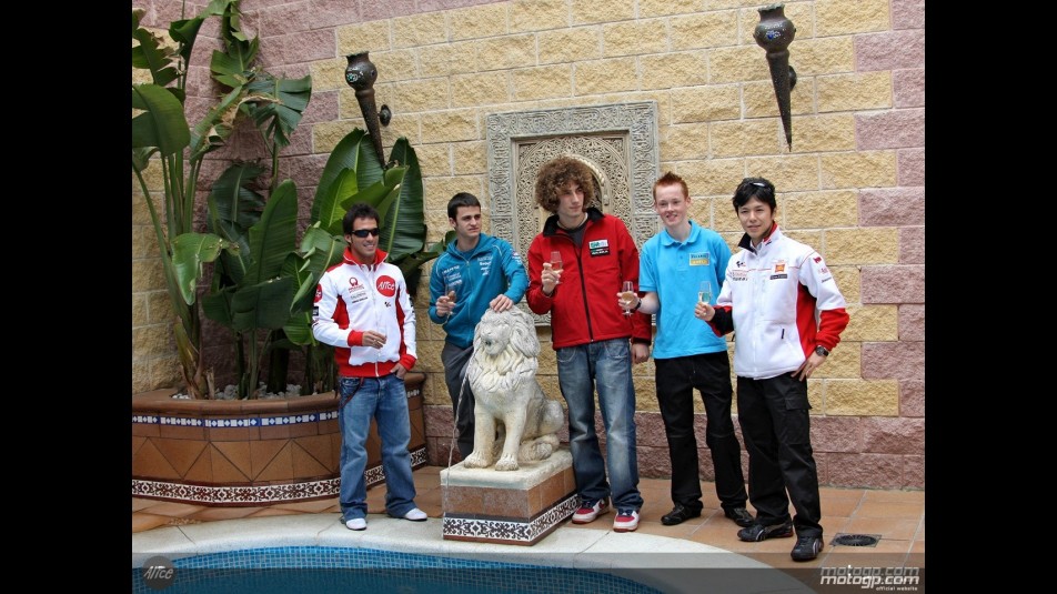 MotoGP riders take a taste of Andalucia