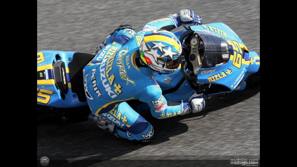 Loris Capirossi in action in Estoril