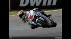 Andrea Dovizioso in action in Estoril (MotoGP)