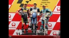 Corsi, Olive and Terol on the podium at Shanghai (125cc)