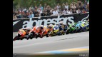MotoGP group in action in Le Mans