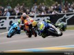 MotoGP group in action in Le Mans
