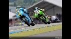 MotoGP group in action in Le Mans