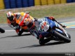 MotoGP group in action in Le Mans