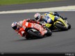 Stoner and Edwards in action in Le Mans