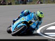Chris Vermeulen in action in Donington (MotoGP)