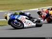 Valentino Rossi in action in Donington (MotoGP)