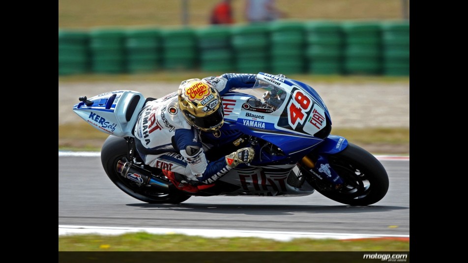 Jorge Lorenzo in action in Assen (MotoGP)