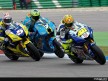 MotoGP group in action in Assen