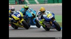 MotoGP group in action in Assen