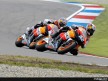 Pedrosa and Hayden in action in Assen (MotoGP)