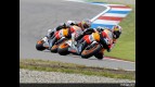 Pedrosa and Hayden in action in Assen (MotoGP)