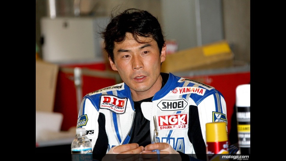 Japanese Yamaha tester Wataru Yoshikawa