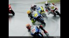 MotoGP group in action in Sachsenring