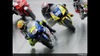 Rossi and Toseland in action in Sachsenring (MotoGP)
