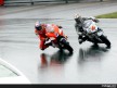 Stoner and Dovizioso in action in Sachsenring  (MotoGP)