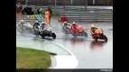MotoGP group in action in Sachsenring