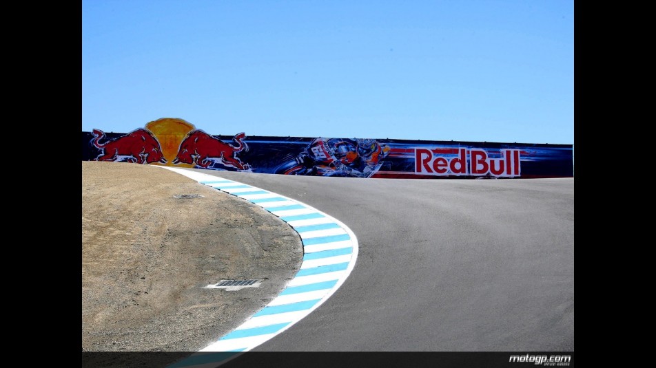 Views of the Mazda Raceway Laguna Seca