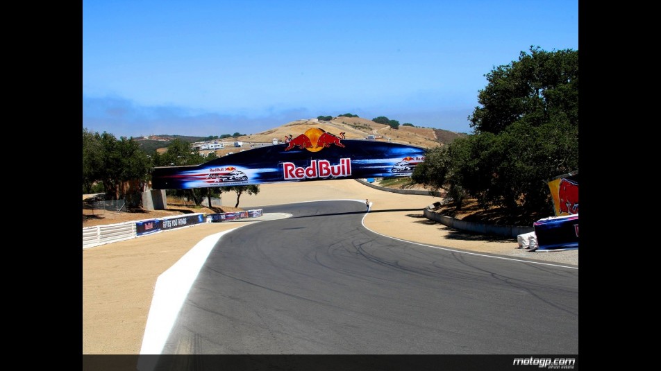 Views of the Mazda Raceway Laguna Seca