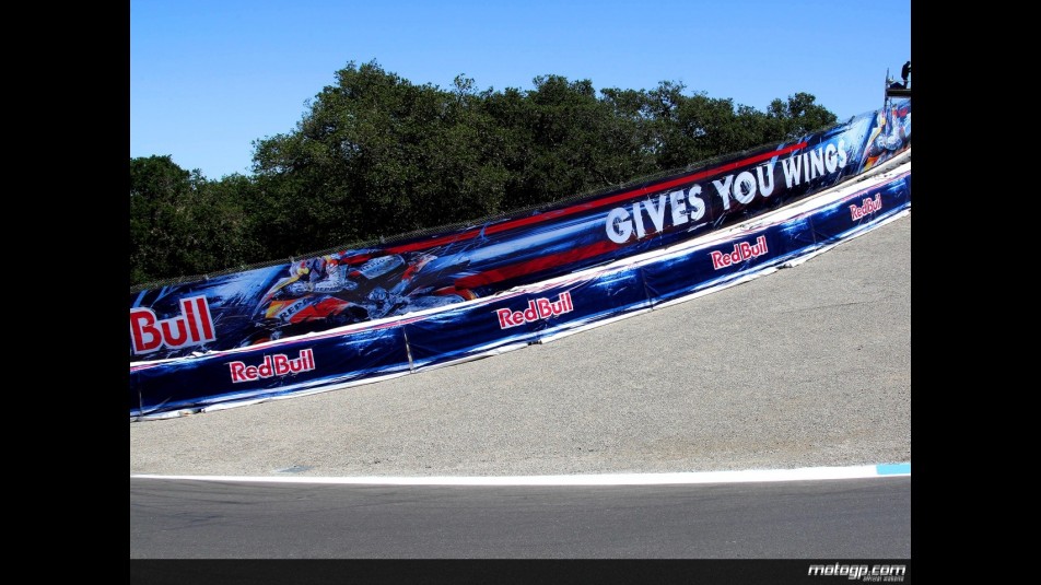 Views of the Mazda Raceway Laguna Seca