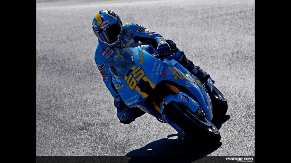 Loris Capirossi in action in Laguna Seca (MotoGP)