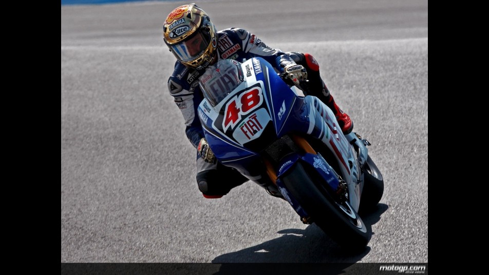 Jorge Lorenzo in action in Laguna Seca (MotoGP)