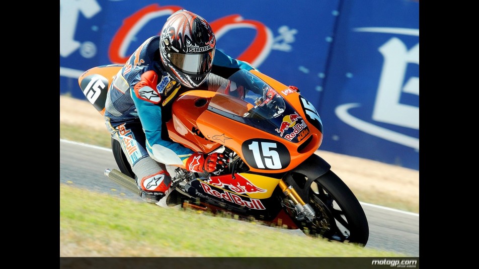Red Bull MotoGP Academy rider Nelson Major at Albacete