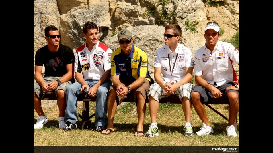 MotoGP faces visit the Cava dei Ballestrieri in San Marino