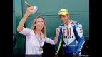 Fencing Gold Medallist Valentina Vezzali and Fiat Yamaha´s Valentino Rossi