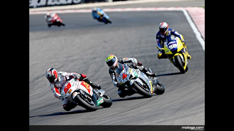MotoGP Group in action in Misano
