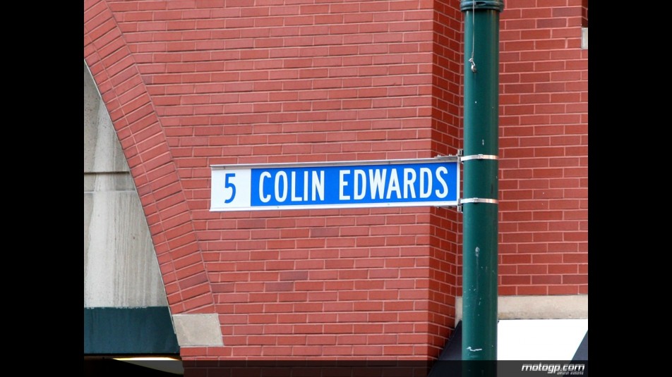Colin Edward Street Sign in Indianapolis