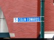 Colin Edward Street Sign in Indianapolis