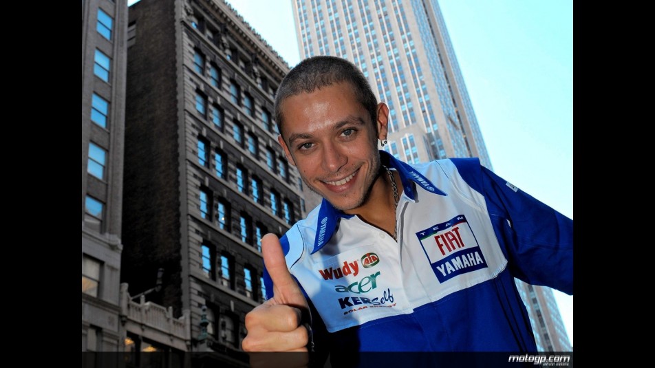 Valentino Rossi enjoys New York City visit on the eve of the Red Bull Indianapolis Grand Prix