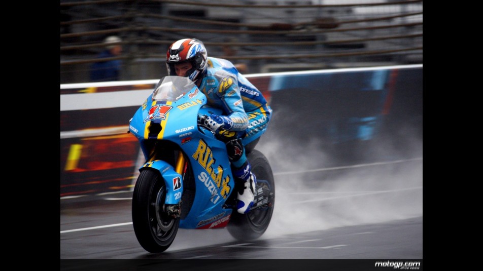 Ben Spies in action during free practice at Indianapolis