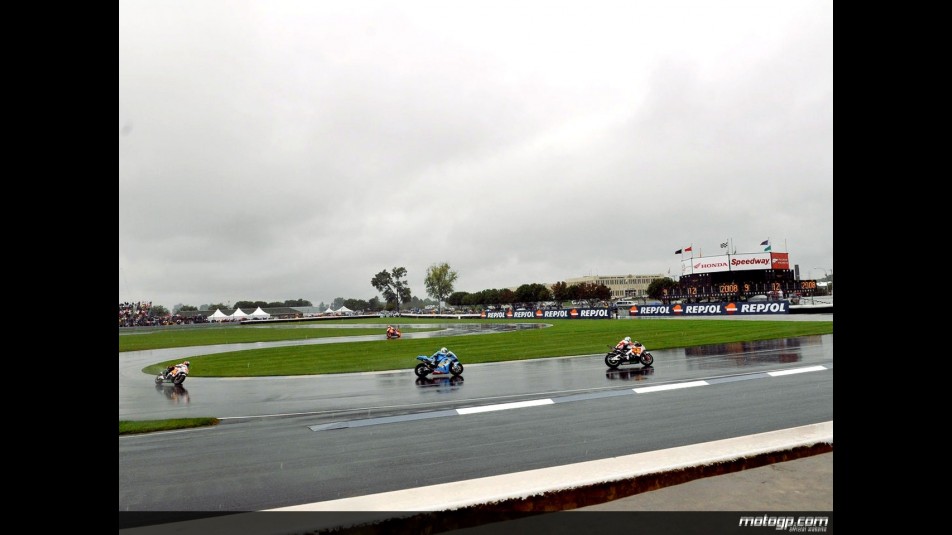 MotoGP Group in action at Indianapolis