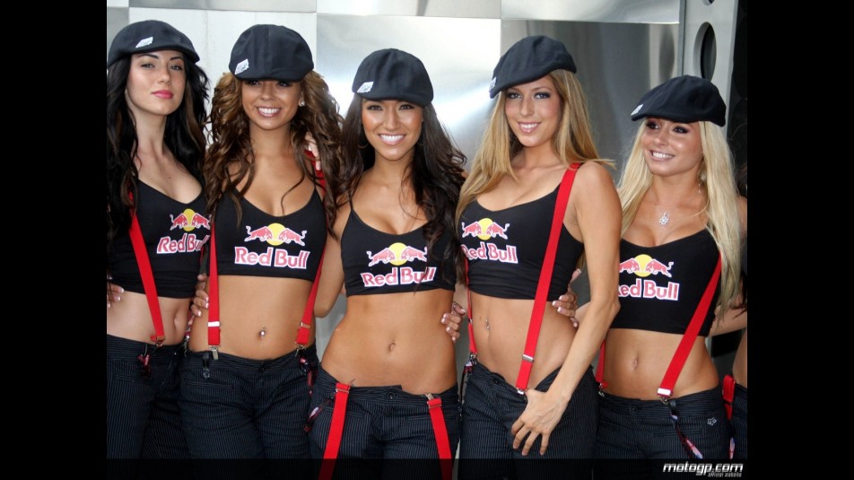 Red Bull Paddock Girls at the Indianapolis Motor Speedway