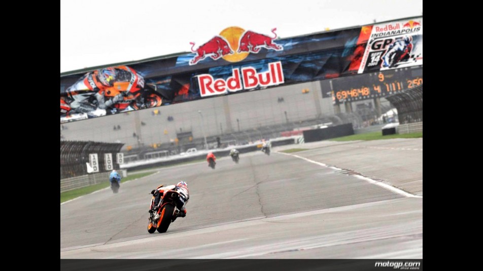 MotoGP Group in action at Indianapolis