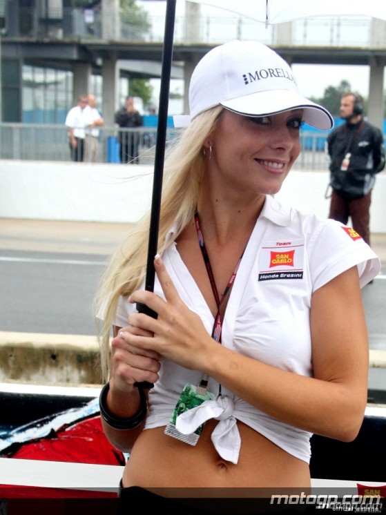 San Carlo Honda Paddock Girls at the Indianapolis Motor Speedway