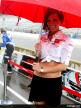 Alice Paddock Girl at the Indianapolis Motor Speedway