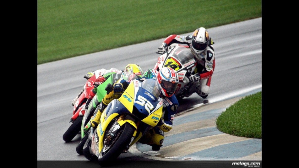 MotoGP Group in action at Indianapolis