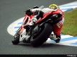 Toni Elias during practice in Motegi (MotoGP)