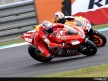Casey Sonter riding side-by-side with Dani Pedrosa at Motegi
