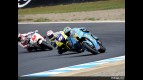 MotoGP group in action in Motegi